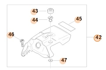 Pokrywa, Stihl 11240801607