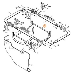 Rama rękojeści, Stihl 43137905600
