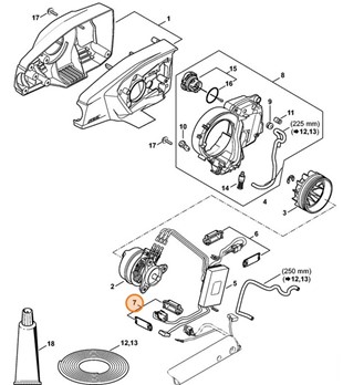 Obudowa wtyku, Stihl 48574401500