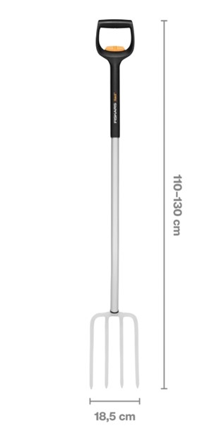 Xact Widły do kopania TELESKOPOWE, Fiskars 1070717