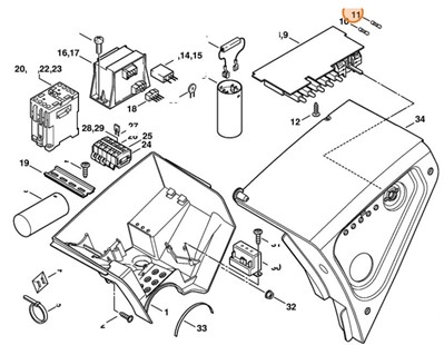 Precyzyjne zabezpieczenie 2 A, Stihl 47704370100