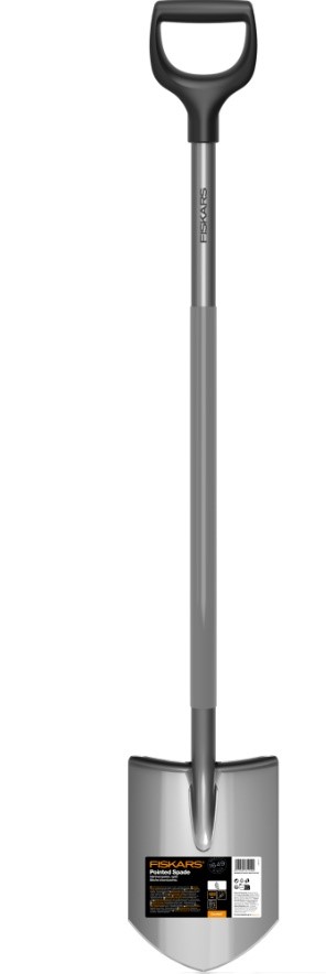 Szpadel ostry ERGO szary, Fiskars 1067511