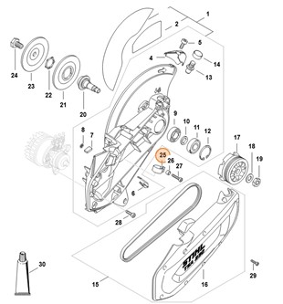 Obejma zaciskowa, Stihl 48647919400