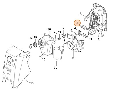 Listwa uszczelniająca, Stihl 49507990200