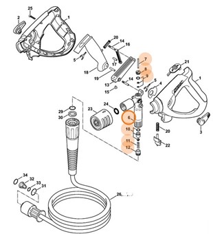 Zawór, Stihl 49255000600