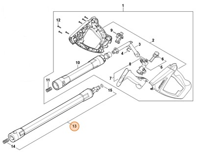 Lanca natryskowa, Stihl 49305000912