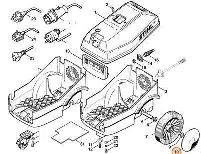 Kołpak, Stihl 47227919200