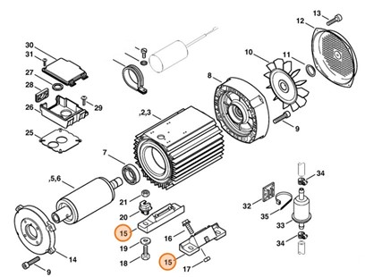 Podstawa silnika, Stihl 47716022100