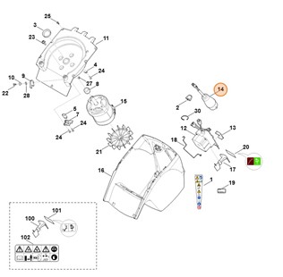 Przewód przyłączeniowy EUR, Stihl 60114402000