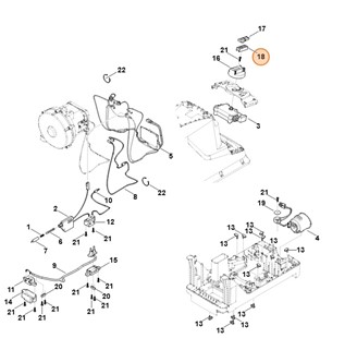 Suwak części dolnej, Stihl 60137087906