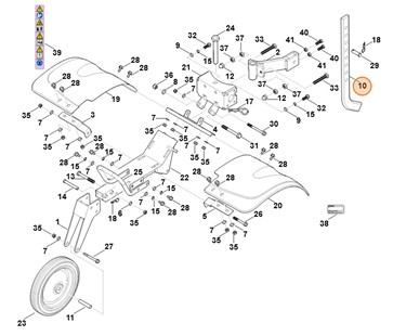 Ogranicznik głębokości, Stihl 62517161400