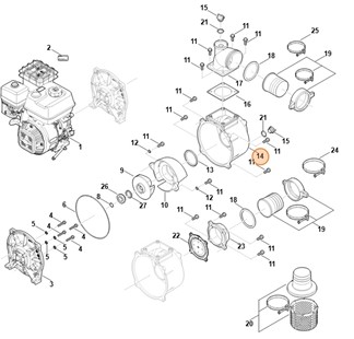 Obudowa, Stihl VB057011000