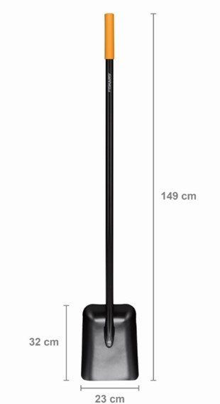 Szufla metalowa SOLID, uchwyt „I”, Fiskars 1066720