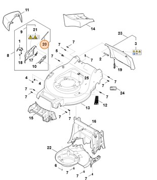 Trzpień, Stihl WA417039000