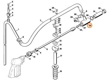 Element łączący, Stihl 49005031200