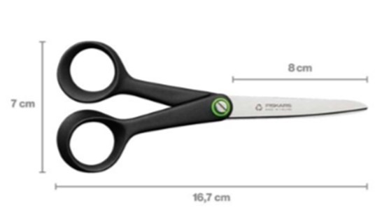 FISKARS Functional Form Nożyczki uniwersalne małe 17 cm Fiskars 1074543