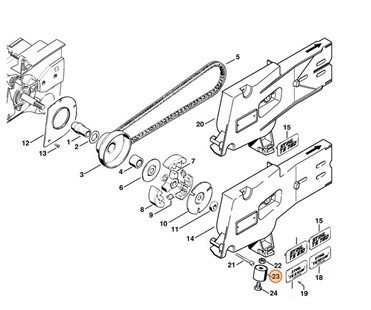 Amortyzator gumowy, Stihl 42057909301