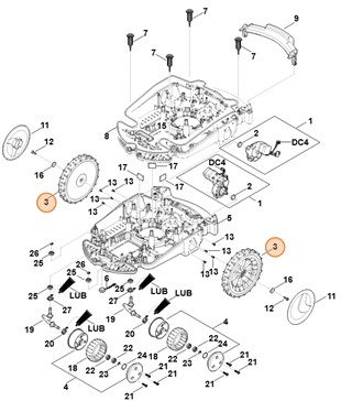 Koło IMOW Stihl 63097000401