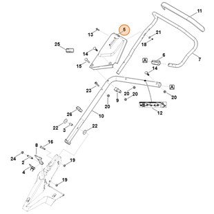 Panel, Stihl 63647601730