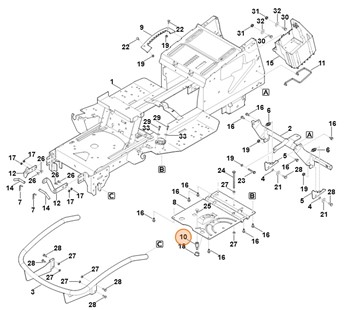 Sworzeń, Stihl 61657041820