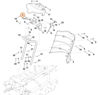 Wspornik, Stihl 61707036200