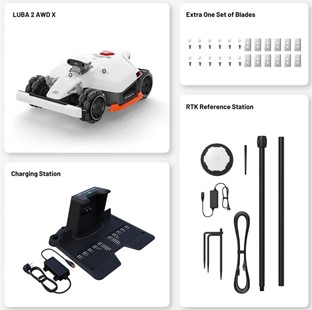 Kosiarka automatyczna LUBA  mini AWD 1500 MAMMOTION