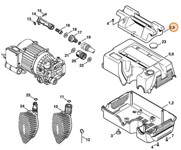 Uchwyt nośny, Stihl 47197915705