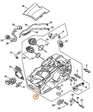 Obudowa silnika, Stihl 11370203005
