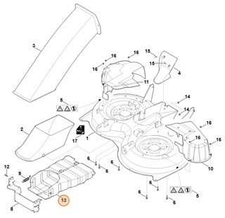 Pokrywa, Stihl 61657802050