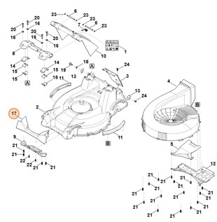 Zderzak, Stihl 63787660200