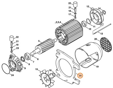 Wkładka tłumiąca, Stihl 47576090300