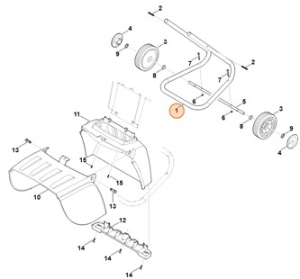 Stelaż rurowy, Stihl 60077032340