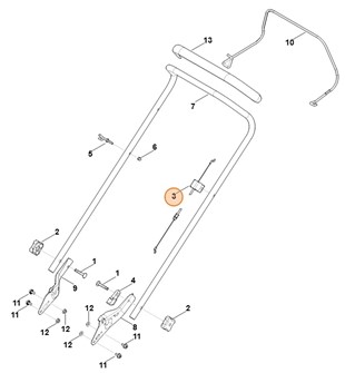 Cięgno, Stihl 63507007523