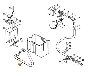 Wąż, Stihl 47066781101