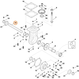 Oś, Stihl 62517110900