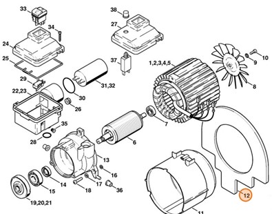 Sterowanie przepływem powietrza, Stihl 47336022200