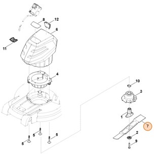 Nóż, Stihl 63587020115