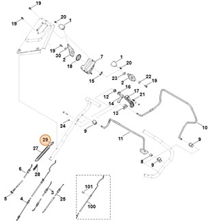 Element łączący, Stihl 63647642000