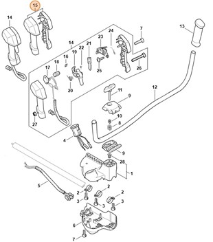 Uchwyt, Stihl 48677900500