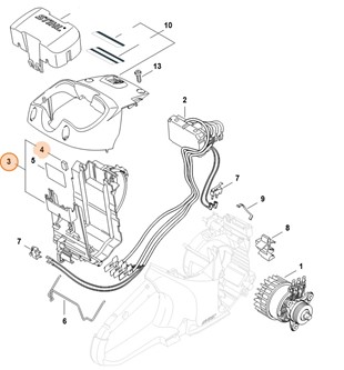 Płytka zestykowa, Stihl 48644000600