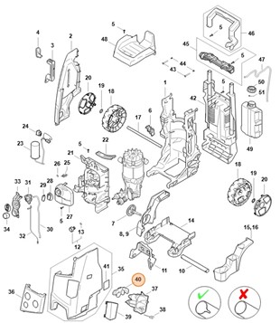 Mocowanie, Stihl RE017915400