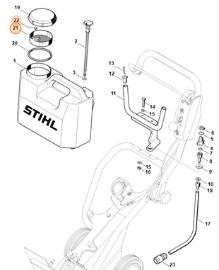 Sito, Stihl 42027008805