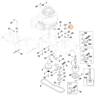 Pierścień uszczelniający, Stihl 60007092000
