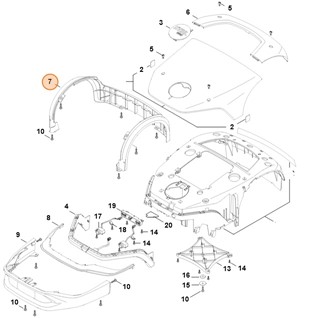Listwa ochronna, Stihl IA017014403