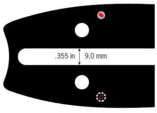 Prowadnica POWERCUT 90cm 3/8'' 1,6mm Oregon 363RNDD009