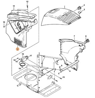 Osłona lewa, Stihl 47527917503