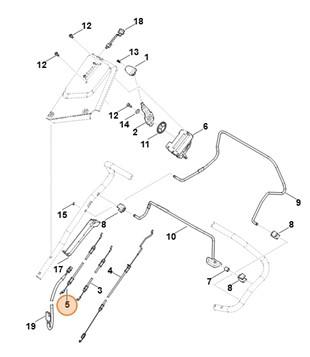 Cięgno, Stihl 63647007545