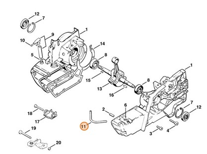 Wąż 155 mm, Stihl 11243587706