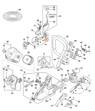Sprężyna, Stihl 00001320200
