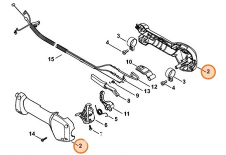 Rękojeść, Stihl 41807900301